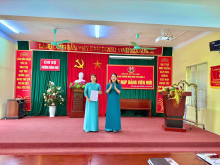Lễ kết nạp Đang viên mới tại Chi bộ trường mầm non Tam Hung A tháng 04 nam 2026